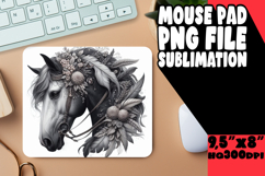 ENCHANTED MOUSE PAD FUN SUBLIMATION, Horse Product Image 1
