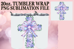 RADIANT ADVENTURES 20oz TUMBLER WRAP, Flower Cross Product Image 1