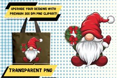 Elegant PNG Design for T-Shirt Projects , Gnome Product Image 1