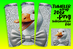 20oz Tumbler Design for Home Decor , Goose Product Image 1