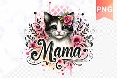 Mama Sublimation - Mother's Day Clipart PNG Design Product Image 1