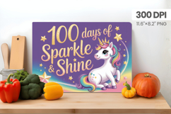 100 days of school Cutting Board PNG Design, Teacher PNG Product Image 1