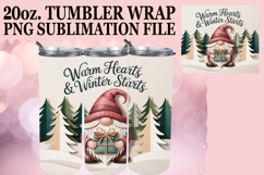 Radiant Adventures 20oz tumbler wrap, Holiday Gnome Product Image 1