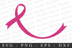 PInk Ribbon PNG | Breast Cancer Awareness Png Product Image 1