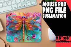 Dynamic Radiant Spectrum Mouse Pad, Sublimation Product Image 1