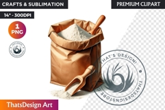 Autumn Clipart, Cozy Fall PNG Baking &amp; Kitchen, Bakery Product Image 1