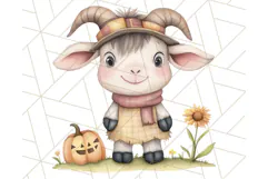 Halloween Animal Costumes PNG, Cute Spooky Animals Clipart Product Image 5