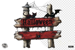 Vintage Old Halloween Clipart Product Image 1