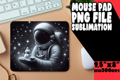 TIMELESS DESK PAD FUN PNG, Astronaut Product Image 1