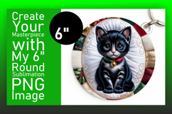 Bright Round Design Car Coaster , Holiday Pets Product Image 1