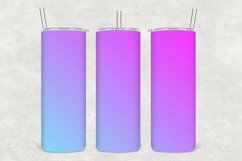 Ombre Gradient Tumbler Wrap Sublimation Product Image 1