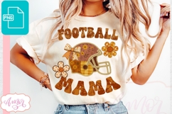 Football Mama sublimation PNG | American Football shirt PNG Product Image 2