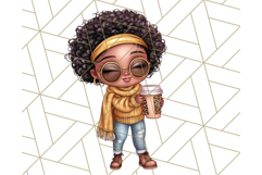 Sassy Mom Coffee PNG Clipart, Messy Bun Mom Life PNGs Product Image 5