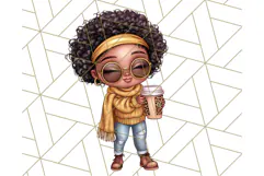Sassy Mom Coffee PNG Clipart, Messy Bun Mom Life PNGs Product Image 5