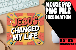 Unique Mouse Pad Sublimation Magic, Religious Product Image 1