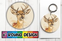 Whimsical Round Ornament Art Product Image 1