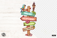 Summer Tropical Signspots Png Sublimation - Summer Clipart Product Image 1