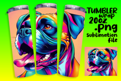 LUSH 20oz Sublimation Design , Dog Product Image 1