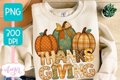Thanksgiving shirt sublimation PNG, Fall Sleeve sublimation Product Image 3