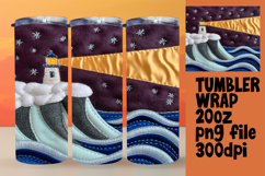 20oz Customizable Tumbler Design , Holiday Product Image 1