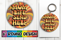 Joyful Circle Ornaments PNG Magic, Sarcastic Quote Product Image 1