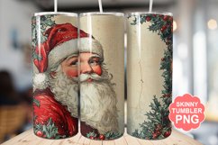 Santa Christmas Tumbler | Christmas Tumbler Wrap Product Image 1