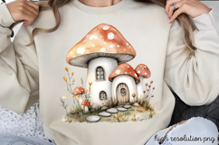 Adorable Cute Fairy Woodland Clipart PNG Product Image 1