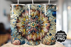 Stained On Stained Glass Tumbler Warp - Tumbler Design Product Image 1