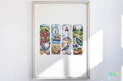 Summer 50 States Brushstroke USA Clipart Product Image 5