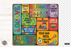 Autism Signs PNG - Autism Signs Clipart Product Image 1