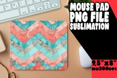 Glitter Stripe Mouse Pad with Vibrant Colors Product Image 1