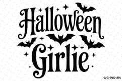 Halloween Girlie Svg | Halloween Svg | Svg Cut Files Product Image 1