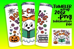 Special Edition 20oz Tumbler Wrap , Ghost Books Product Image 1