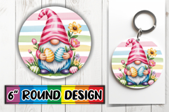 Sweet Watercolor Bear Keychain Tumbler Spring Design PNG Product Image 1