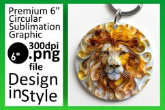 Playful ty Portraits: 3D Sublimation Showcase Product Image 1