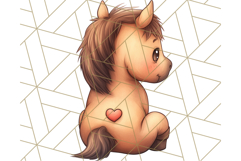 Cute Back View Sitting Animal Clipart PNG From Behind Product Image 5
