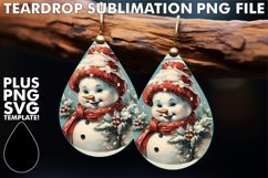 Whimsical Teardrop Earrings Gift Ideas, Christmas Product Image 1