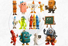 Back to School PNG Clipart, Classroom Motivational Decor Product Image 4