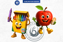 Back to School PNG Clipart, Classroom Motivational Decor Product Image 6