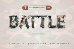 Battle - Editable Text Effect, Font Style Product Image 1