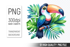 Summer Clipart PNG Bundle, Beach Clipart Design Product Image 7