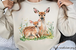Mothers Day Animals Clipart PNG Product Image 1
