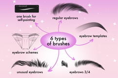 65 Procreate Brows Face Female Portrait Makeup brushes Product Image 3