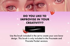 65 Procreate Brows Face Female Portrait Makeup brushes Product Image 7