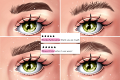 65 Procreate Brows Face Female Portrait Makeup brushes Product Image 5