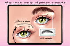 65 Procreate Brows Face Female Portrait Makeup brushes Product Image 9