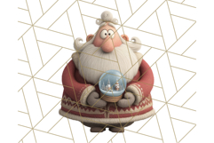 Santa Claus Clipart, North Pole Holiday PNG Graphics Product Image 5