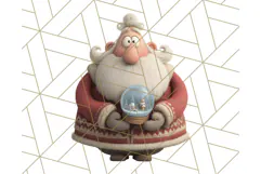 Santa Claus Clipart, North Pole Holiday PNG Graphics Product Image 5