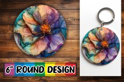 Luxe Gold Blossom Sublimation Tokens Product Image 1