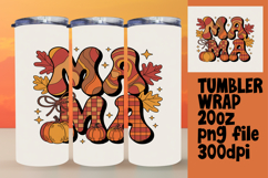 20oz Sublimation Gift Template , Mama Product Image 1
